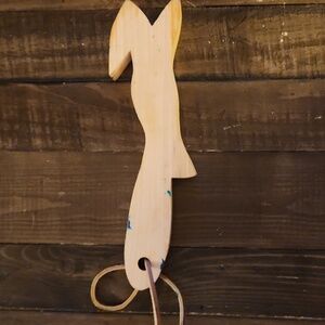 Wooden Fish Shaped Oven Push Stick/ Rack Puller